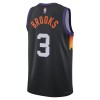 Män Phoenix Suns Tröja Dillon Brooks Nike 2025-26 City Edition Svart Swingman